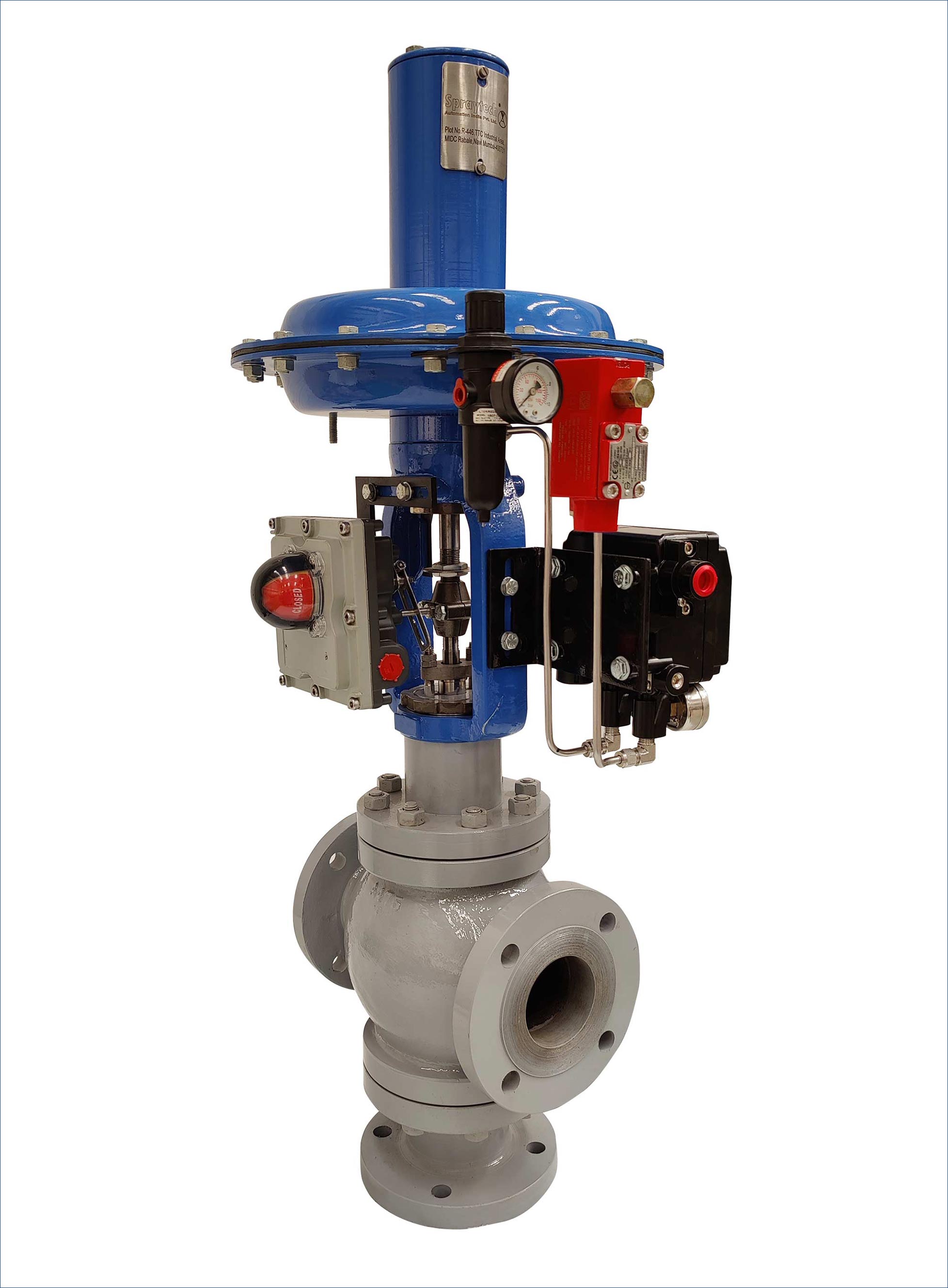 GLOBE 3 WAY CONTROL VALVE