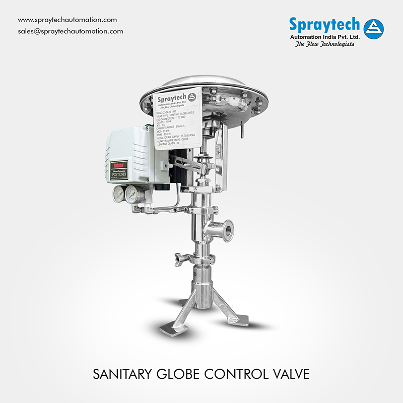 Sanitary Globe Control Valve