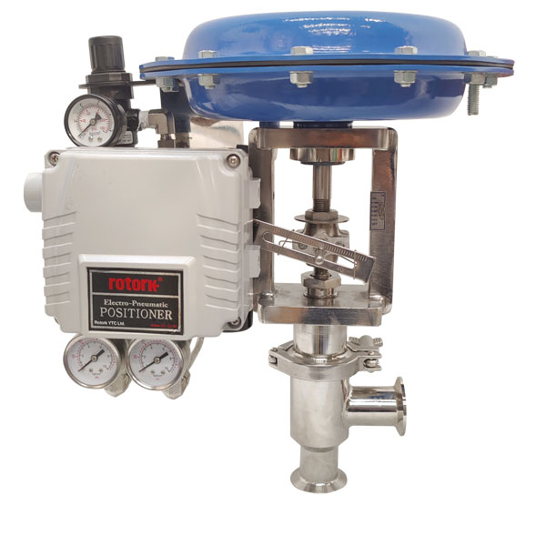 PID sanitary globe control valve, Dubai UAE
