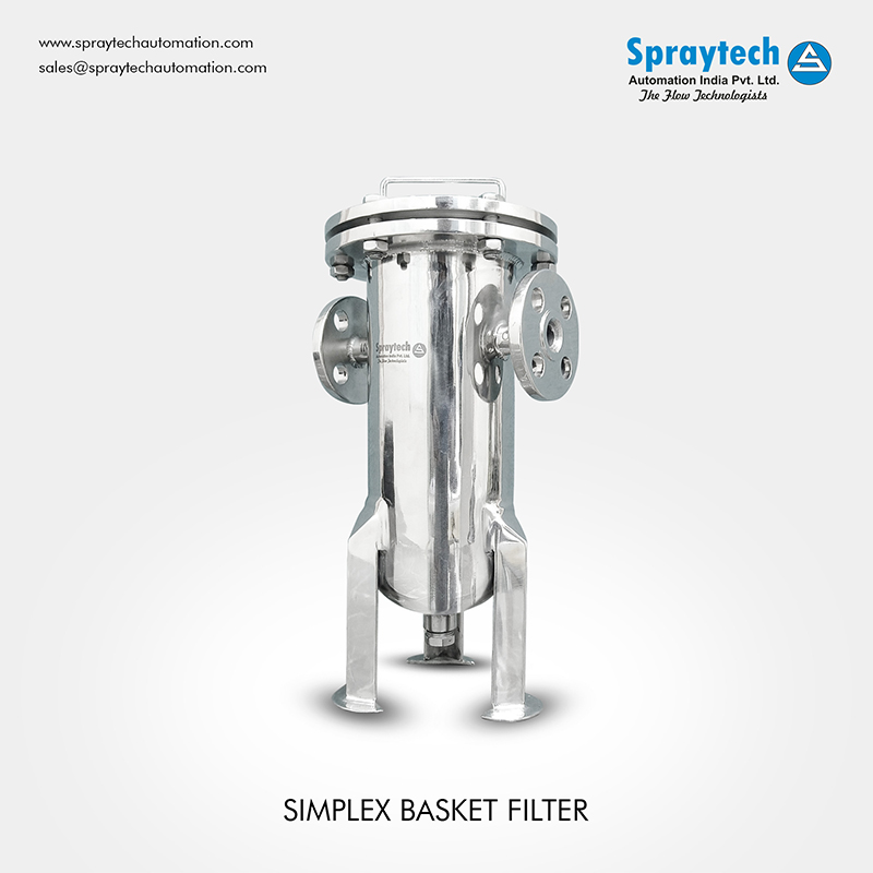 SS Simplex Basket Filter Bahrain